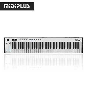 MIDIPLUS 미디플러스 X6 lll 61건반 마스터키보드 미디 컨트롤러 미디 작곡